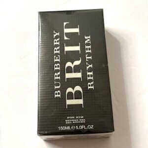 Burberry-Brit Rhythm, Men’s Shower Gel, Sealed, New in Box